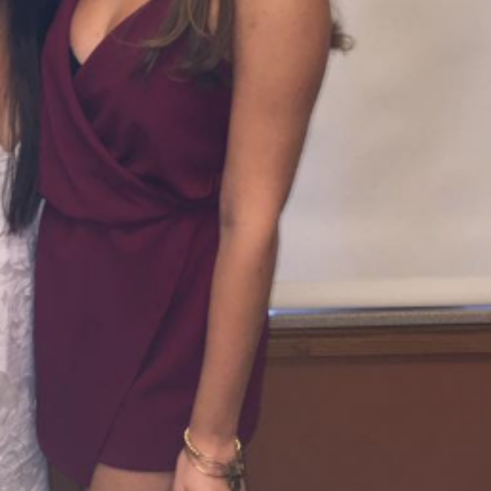 Urban Outfitters Wrap Front Romper Dress